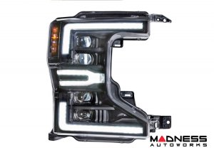 Ford Super Duty LED Headlights - XB Series - Morimoto - White DRL Ford Super Duty LED Headlights - XB Series - Morimoto - White DRL